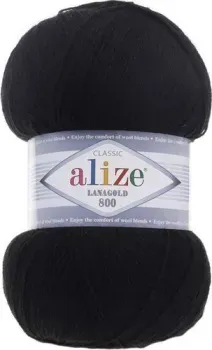 Alize Lanagold 60 (800 м, черный)