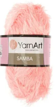 Yarnart Samba 100% полиэстер 2079 100 г (150 м, персико-розовый)