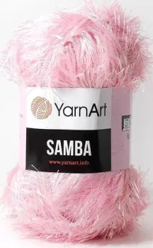 Yarnart Samba 100% полиэстер 2008 100 г (150 м, розовый)