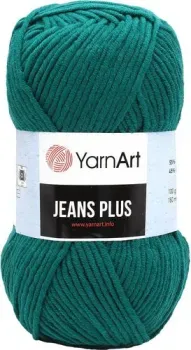 Yarnart Jeans Plus акрил 45%, хлопок 55% 63 100 г (160 м, бирюзовый)