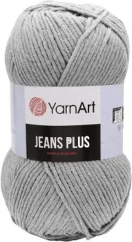 Yarnart Jeans Plus акрил 45%, хлопок 55% 49 100 г (160 м, светло-серый)