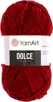 Yarnart Dolce 100% микрополиэстер 752 100 г (120 м, бордовый)