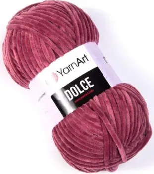 Yarnart Dolce 100% микрополиэстер 100 г (120 м, сухая роза)