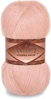 Alize Ангора Голд Симли 144 (500 м, темная пудра)