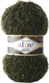Alize Naturale Boucle 6055 (200 м, зеленый)