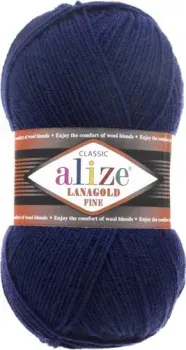 Alize Lanagold Fine 58 (390 м, темно-синий)