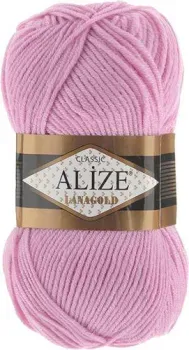 Alize Lanagold 98 (240 м, розовый)