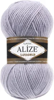 Alize Lanagold 200 (240 м, светло-серый)