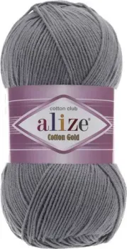 Alize Cotton Gold 87 (330 м, угольный серый)