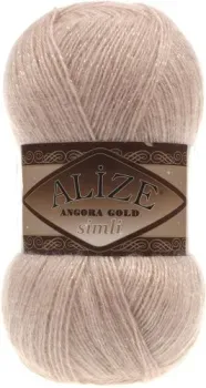 Alize Angora Gold Simli 404 (500 м, шампань)