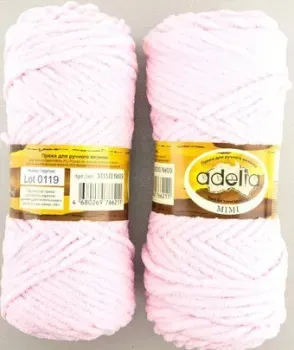 Adelia Mimi 100 г 80 м (светло-коралловый, 2 мотка)