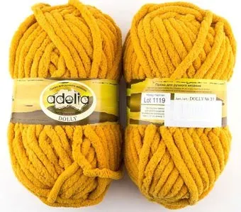 Adelia Dolly 100 г 40 м (оранжевый, 2 мотка)