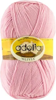 Adelia Olivia 100 г 250 м (светло-розовый, 2 мотка)
