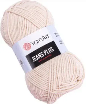 Yarnart Jeans Plus 55% хлопок, 45% полиакрил 05 100 г (160 м, телесный)