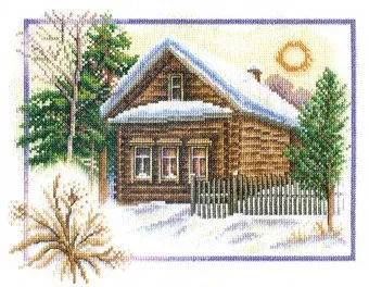 Панна Зима в деревне PS-0333