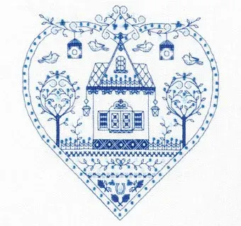 Панна Синее сердечко SO-1402