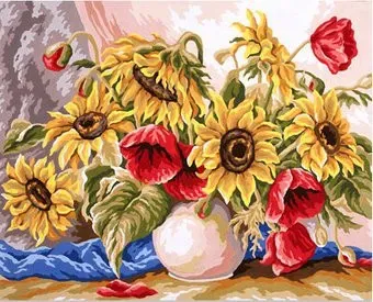 Grafitec 11.588 Подсолнухи с маками