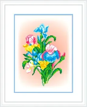 М.П.Студия Свежие ирисы СК-039