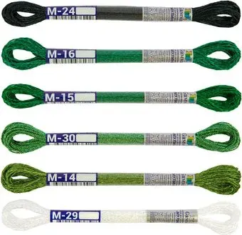 Gamma Металлик 05 Изумрудный дождь 6 цв x 8 м