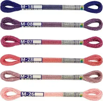 Gamma Металлик 04 Аромат лета 6 цв x 8 м