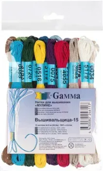 Gamma Вышивальщица-15 15 цв x 8 м