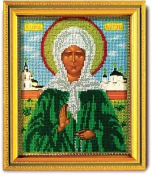 Радуга бисера Св.Матрона В-306