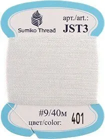 SumikoThread JST3 №401 40 м (белый)