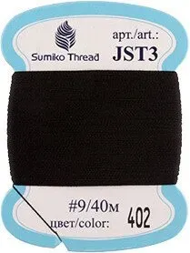 SumikoThread JST3 №402 40 м (черный)