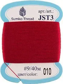 SumikoThread JST3 №010 40 м (т.красный)