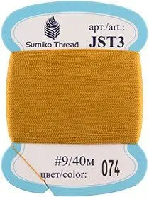 SumikoThread JST3 №074 40 м (золотой)