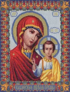 Панна Казанская икона Богородицы CM-0809
