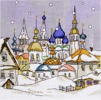 Панна Снегопад в городе АС-0623