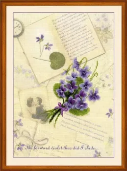 Риолис Письма о любви. Фиалки 39РТ