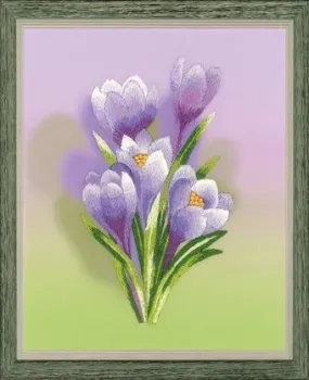 Риолис Крокусы. Гладь 65РТ