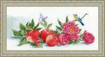 Золотое руно Яблоки и пионы ОЛ-013
