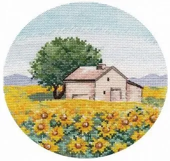 Овен Миниатюра. Подсолнухи 1285В