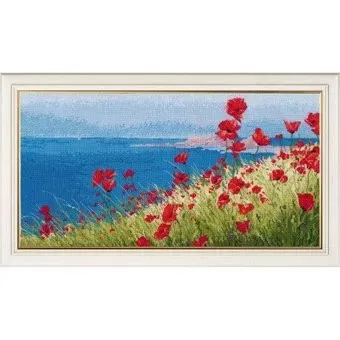 Овен Лето море маки 1028В