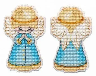 Овен елочная игрушка. Ангел 1363В