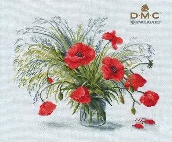 Овен Алые маки 1332В