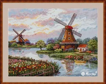 Merejka Голландские ветряные мельницы К-167