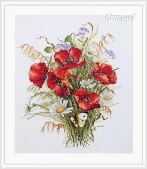 Merejka Poppies and Oats К-128