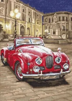 Luca-S Красный спортивный автомобиль L8034