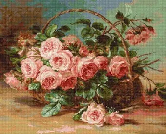 Luca-S Корзина с розами В547