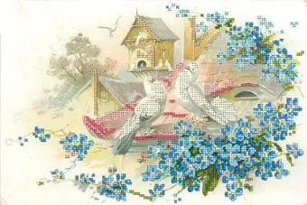 Глурия Влюбленные голуби 73136