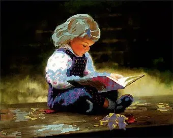 Глурия Девочка с книгой 75101