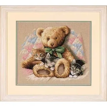 Dimensions Мишка и котята 35236