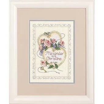 Dimensions United Hearts Wedding Record 6730