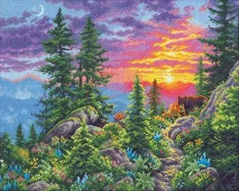 Dimensions Горная тропа на закате 35383