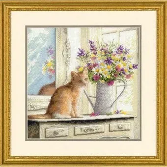 Dimensions Котенок в окне 35359