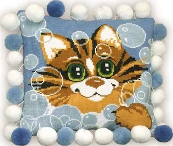 Риолис Подушка Кот 386